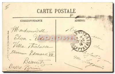Rochefort — O Castelo d'Água — Editor Lévy Frères & Cie, n°18 — Verso
