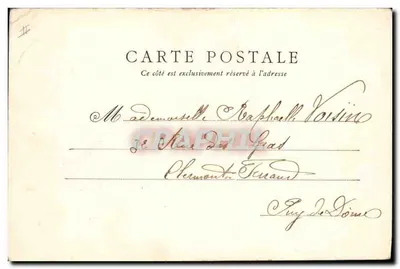 Mézières — Château d'eau e Instituição das Irmãs de Santa Crétienne — A. Gelly, Charleville — Verso
