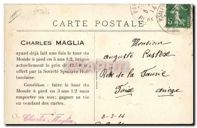 Charles Maglia — Rei dos Viajantes — Editor Charles Maglia — Verso