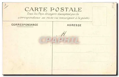 Bosje aan de rand van een waterloop — Specimen van de Ateliers Photomécaniques D.A. Longuet, Parijs — Achterkant