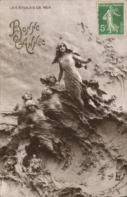 As Estrelas do Mar — Boa Ano — Editor M. Nayer, n° 259, Paris