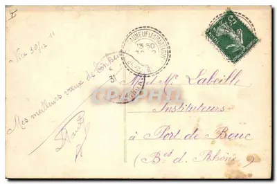 İyi Yıllar — Tanrıça ve Melek — ÉLD, n° 612 — Arka yüz