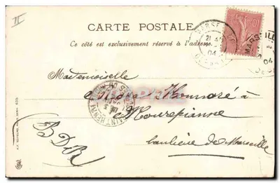 Fleurs — Anémones rouges et roses — K.F. ÉDITIONS, n° 635 — Rewers