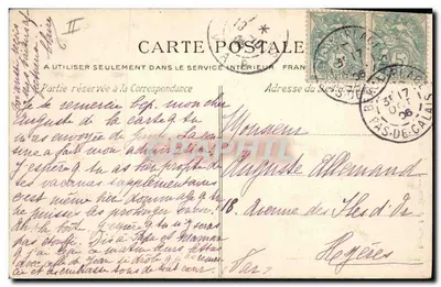 Berck-Plage — O Farol — Livraria e Papelaria Bucquet, n°79 — Verso