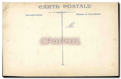 Général en uniforme — portrait en costume militaire avec képi rouge et décorations — éditeur Paul (impression visible en bas à gauche) — Verso