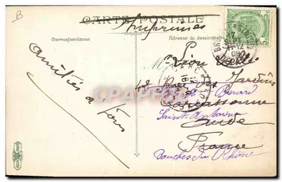Infanterie. Section à l'exercice — 3610 — L.V.&C° — Verso