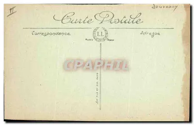 Arras — boulevard de Strasbourg — O Jornal 'La Croix' — Edições Fernand Benoit — Verso