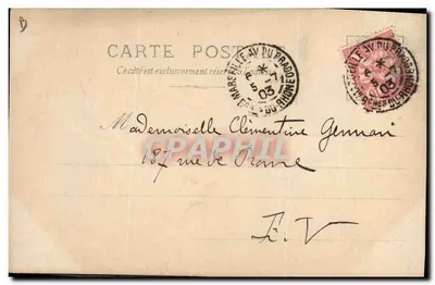 Zitting van het Gemeentebestuur in Parijs — Émile de Girardon — S.I.P. n°12 — Achterkant