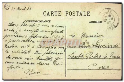 As Canções de Jean RAMEAU ilustradas — A Campainha — Ed. J. Rameau n°326 — Verso