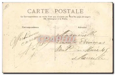 Chóry Jean RAMBAU ilustrowane — Berry - Le Branle — wydawca Jean RAMBAU, n° 39 — Rewers