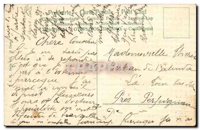 Criança com capuz — vista frontal e posterior — T.S. N. Série 162 — Verso