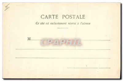Floresta de Fontainebleau - O Ninho do Falcão — Thilhaut, editor, Fontainebleau-Malun, n° 117 — Verso