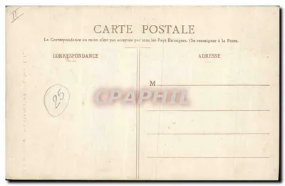 Dijon — O Carvalho da Arquebuse — Os Cantos de Dijon, n° 162 — Verso