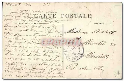La Sainte-Baume — O Grande Carvalho — Hôtellerie de la Sainte-Baume, n°6 — Verso