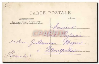 Gondola Romântica — 1908 — editor A. G. Montfort, n° 667 — Verso