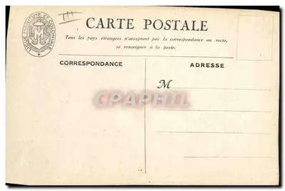 O Cruzeiro "Foch" — Editor E. Chambrelent e Cie - Paris — Verso