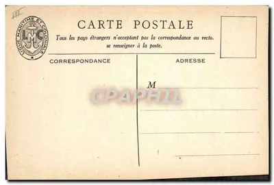 Nasi nowi krążownicy typu "Duguay-Trouin" — ilustracja Maxa Grennitz — Ligue Maritime et Coloniale — Rewers