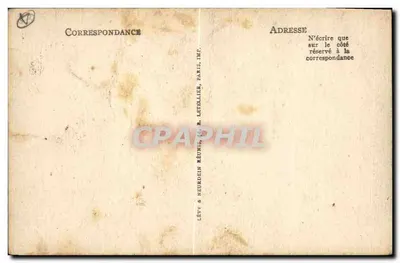 Le Croisic — A Doca e o Farol — LL — Verso