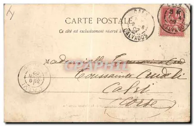 Arredores de Brest — Farol do Portzic — Praia da Maison Blanche — Editor A. Duran, St-Hélier, Jersey, n° 563 — Verso