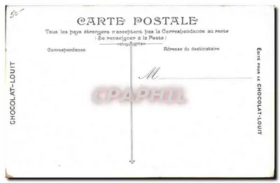 Infantaria — O barbeiro — L.V.A.C.S. n° 3602 — Verso