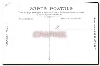 Infanterie. Départ de permissionnaires — L.V. & Cie, n° 3586 — Rewers