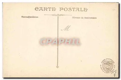 Sainte Clair-Deville — Inventor do 75 (com o C. Deport) — Fot. E. Pirdou, Paris — Verso
