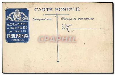 Genio, construcción de una trinchera — Hermano Mathias, Marsella — K.5 — Reverso