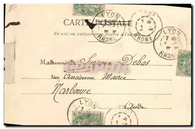 Frau, die Le Petit Journal liest — Werbesujet — Ausgabe A. Bergeret & Cie, Nancy — Rückseite