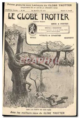 Florestas dos Beni-Yenni — Suplemento do Globe Trotter, dezembro de 1903 — Editor: Globe Trotter, Paris