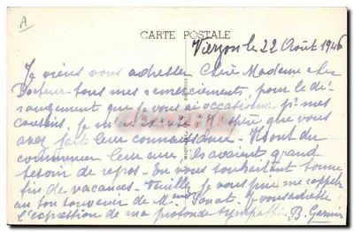 Os primeiros passos — As Canções de Jean RAMEAU Ilustradas — n°9 — Verso
