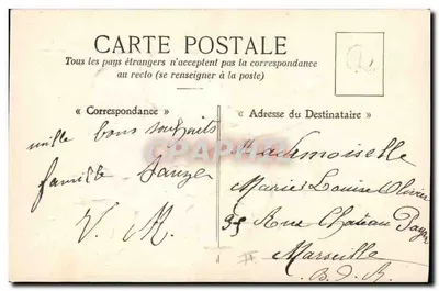 Pensée fioletowa — Myśl z serca — wydawca nieznany — Rewers