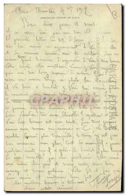 A Champagne — Trabalho da Vinha - O Fichage — J. Charquemart, n° 101 — Verso