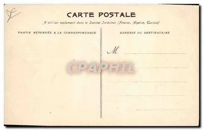Índios e deusa da Fonte Badoit — Saint-Galmier — editor L. V. de Béauregard — Verso