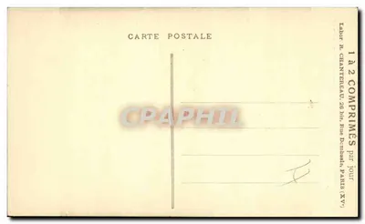 Mucinum — Laxativo suave reeducador intestinal — Mlle Collin, Salon 1931, Coleção Chantereau — Verso