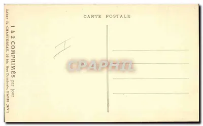 De Chasteauneuf — Śnieg — Salon 1931 — Zbiór Chantereau — Rewers