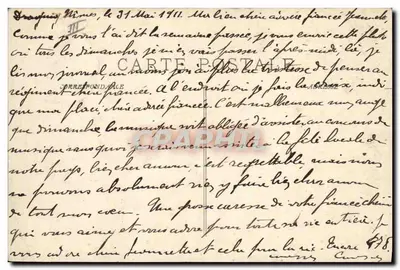 Nîmes - O Grande Cedro — editor FOG, n° 1171 — Verso