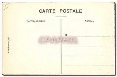La Louvesc — In de schaduw van de Zeven Fayards — Phototype Pallier, Lyon — Achterkant