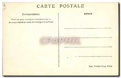A Marinha Francesa — 7. Navio de passageiros e carga — Ligue Maritime Française, 8 Rue La Boétie, Paris — Verso