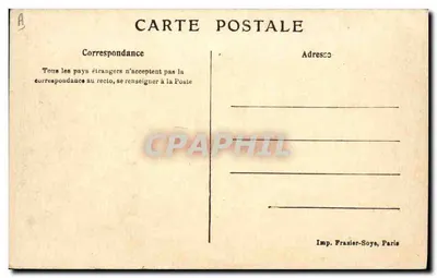 A Marinha Francesa — Canot de Sauvetage — Ligue Maritime Française, 8 Rue La Boétie, Paris — Verso