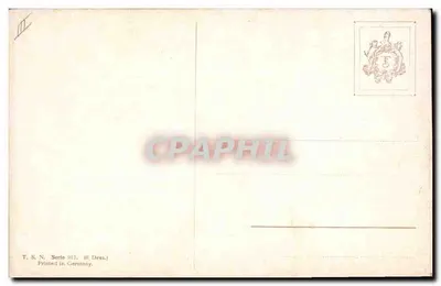 Rozet — schilderij — T. S. N. Serie 917, [tekening] — Achterkant