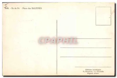 Molo Balonów — Wyspa Ré — Wydawnictwo Artystyczne R. Bergevin — Rewers