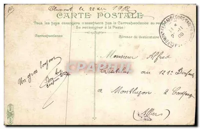 Escola de tambores — Infantaria — L.V. & Cie, n° 3580 — Verso