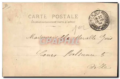 Mulher em traje elegante — L'Actualité Française & Littéraire Illustrée — Paris — Verso