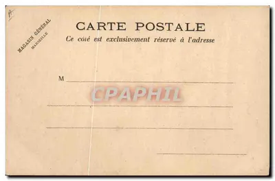 Transwaal — bandeira e emblema — Magasin Général, Marseille — Verso