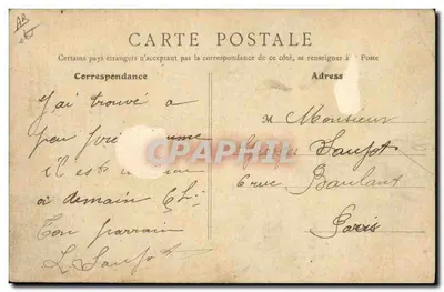 Canciones de Jean RAMEAU — Le P'tit Valet — editor no visible, n. serie 141 — Reverso