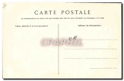 Vegemarktverkoper — Au Pays Creusois — A. DE NUSSAC, uitgever, Gueret — Achterkant