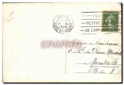 Wieża "Monopoulié" LeFlaive o 10.000 m/m między punktami — P. Weber, 22 rue d'Athènes w Paryżu — Rewers