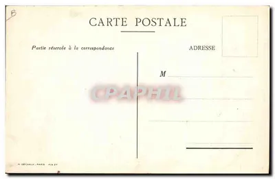 Máquina de colher Lieuse McCormick — Primeira em data, primeira em qualidade — editor M. Déchaux, Paris — Verso