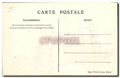 Marinha Francesa — 8. Grande navio de longa distância — Ligue Maritime Française, 8, Rue La Boétie, Paris — Verso