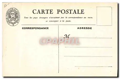 A Divisão Guépratte nos Dardanelos — E. Chambrérent e Cie, Paris — Verso